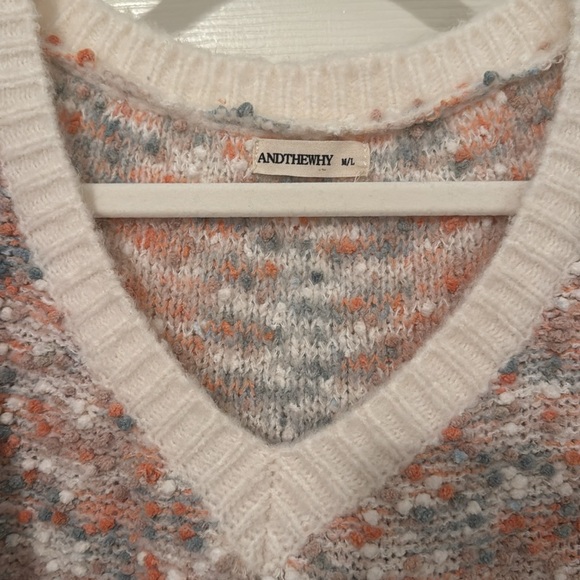 multicolored sweater - Picture 2 of 3